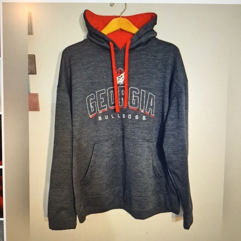 Georgia Bulldogs Russell XL Hoodie 100% Polyester